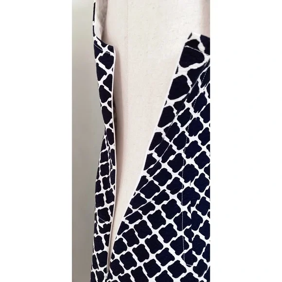 Peter Som Geo Alhambra Tiles Pattern Sheath Dress​​​​​